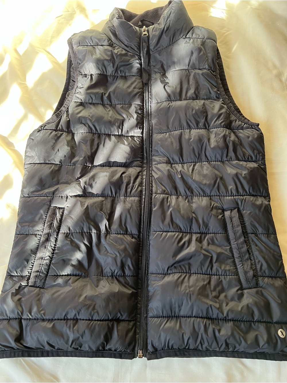 Xersion  Lightweight Quilted Vest Size Small Color Teal